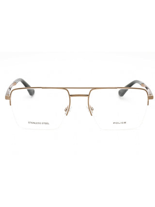 Police VPLG71M Eyeglasses Semi Matte Black / Clear Lens