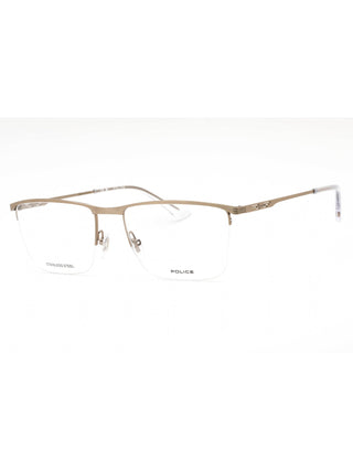 Police VPLG75  Metal Rectangular Men's Eyeglasses