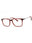 999M - MATT TRANSP.RED/clear demo lens