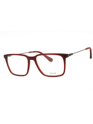 Police VPLG77M acetate Rectangular Men's Eyeglasses