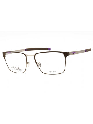 Police VPLG79  Metal Rectangular Men's Eyeglasses