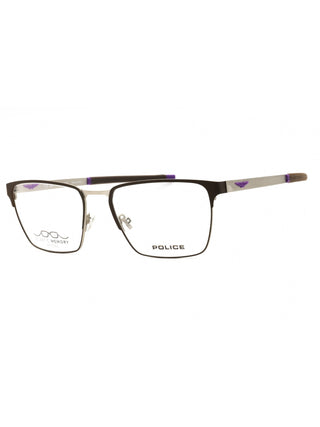 Police VPLG79M  Metal Rectangular Men's Eyeglasses