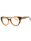 09XW - SHINY MEDIUM HAVANA/clear demo lens