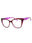 01CI - BURGUNDY/PURPLE/clear demo lens
