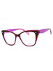 01CI - BURGUNDY/PURPLE/clear demo lens