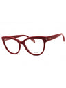 0U17 - SHINY CHERRY RED/clear demo lens