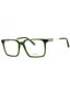 0G61 - SHINY TRANSPARENT GREEN/clear demo lens