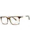 0AEX - STREAKED FADING OCHRE/BROWN/clear demo lens