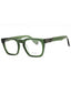 0G61 - SHINY TRANSPARENT GREEN/Clear demo lens