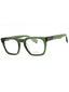 0G61 - SHINY TRANSPARENT GREEN/Clear demo lens