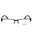 9038 - MATTE BLACK / clear demo lens