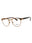 9324 - Semi Shiny Brass/clear demo lens