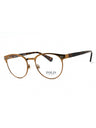 9324 - Semi Shiny Brass/clear demo lens