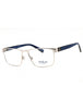 9001 - Semishiny Silver /Clear demo lens