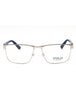 9001 - Semishiny Silver /Clear demo lens