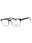9223 - Shiny Black/Clear demo lens