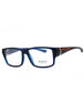 5903 - Matte Transparent Blue/Clear demo lens