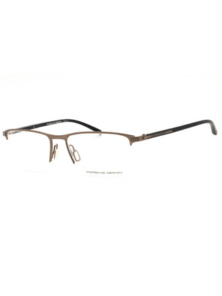 Porsche P8371 Eyeglasses Brown/Clear demo lens-Beverly Hills Eyewear