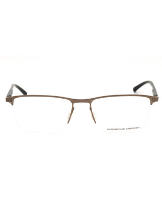 Porsche P8371 Eyeglasses Brown/Clear demo lens-Beverly Hills Eyewear