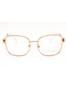 9329 - Shiny Rose Gold/clear demo lens