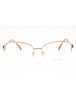 9116 - Shiny Pale Gold/clear demo lens