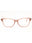 6183 - Opaque Rose Mauve Brown/Clear demo lens