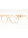 09X7 - SHINY BEIGE/clear demo lens