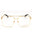 0400 - Polished yellow gold/Clear demo lens