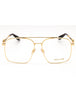 0400 - Polished yellow gold/Clear demo lens