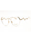 0SNA - SHINY LIGHT GOLD/YELLOW/Clear demo lens