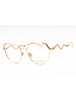 0300 - SHINY ROSE GOLD/Clear demo lens