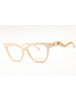 09X7 - SHINY BEIGE/clear demo lens