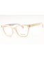 09X7 - SHINY BEIGE/clear demo lens