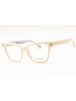 09X7 - SHINY BEIGE/clear demo lens