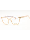 09X7 - SHINY BEIGE/clear demo lens