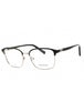 038 - RUTHENIUM/BLACK/Clear demo lens
