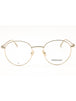 710 - GOLD/clear demo lens