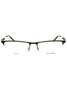 081 - BLACK/LIGHT RUTHENIUM/clear demo lens
