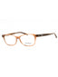 231 - TRASPARENT BROWN/BROWN MARBLE/clear demo lens