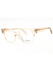 259 - TRANSPARENT BEIGE/Clear demo lens