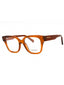 261 - TRANSPARENT CARAMEL/Clear demo lens