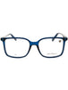 420 - CRYSTAL NAVY/Clear demo lens