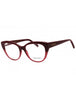 601 - BURGUNDY/clear demo lens