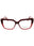 601 - BURGUNDY/Clear demo lens