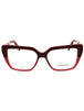 601 - BURGUNDY/Clear demo lens