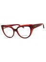 613 - TRANSPARENT RED/RED/Clear demo lens