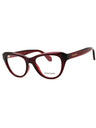 616 - TRANSPARENT RED/clear demo lens