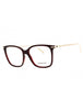 612 - TRANSPARENT BURGUNDY/Clear demo lens