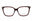 612 - TRANSPARENT BURGUNDY/Clear demo lens