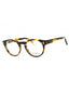 216 - STRIPED BROWN/Clear demo lens
